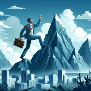 山登りイラスト